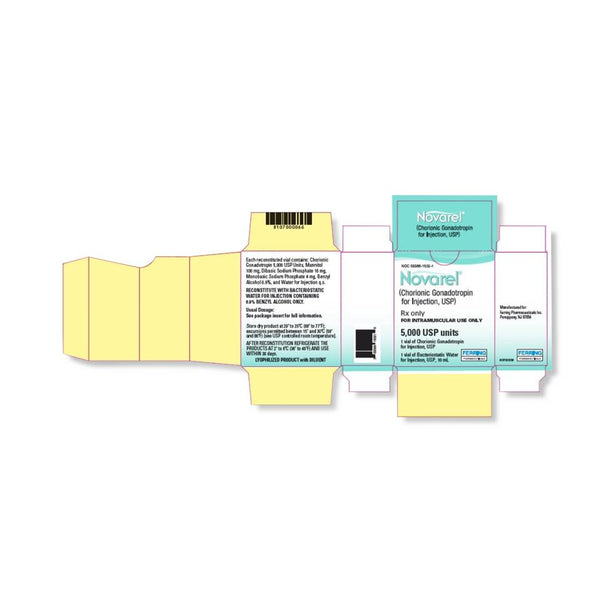 Ferring Pharmaceuticals Inc Novarel Injection 55566-1502-01 - 1.0 Kit - MDL-55566-1502-1