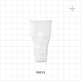 Mouthpiece, Natural - Fits 22 mm ID Connection - 56013