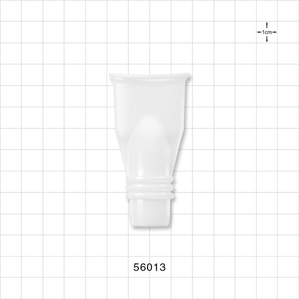 Mouthpiece, Natural - Fits 22 mm ID Connection - 56013