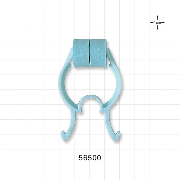 Foam Padded Clip, Blue -  - 56500