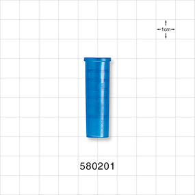 Suction Connector, Blue - Fits 20 FR OD Tubing (0.27 inch, 6.8 mm) - 580201