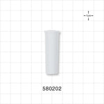 Suction Connector, White - Fits 20 FR OD Tubing (0.27 inch, 6.8 mm) - 580202