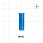 Suction Connector, Blue - Fits 22 FR OD Tubing (0.288 inch, 7.3 mm) - 580221