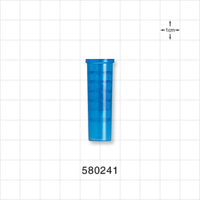 Suction Connector, Blue - Fits 24 FR OD Tubing (0.315 inch, 8 mm) - 580241