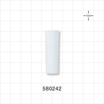 Suction Connector, White - Fits 24 FR OD Tubing (0.315 inch, 8 mm) - 580242