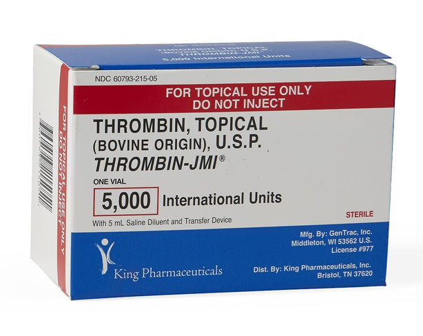 Pfizer Inc / Consumr Hlthcr Thrombin Topicals 60793-0215-05 - 1.0 Each - MDL-60793-215-05