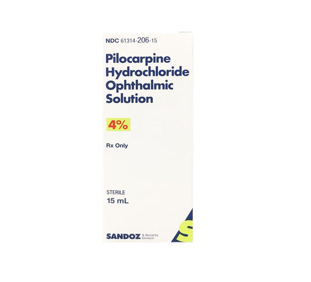 Sandoz Pilocarpine HCL Ophthalmic 61314-0206-15 - 1.0 Each