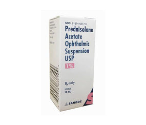 Sandoz Prednisolone Acetate Ophthalmic Suspension 61314-0637-10 - 1.0 Each