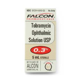 Tobramycin Ophthalmic Solutions - 61314-0643-05 - 1 Each - MDL-61314-643-05