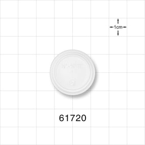 Sanitary Flange End Cap - Fits 0.5 inch/0.75 inch Mini Flange - 61720