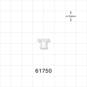 Female Luer Cap, Non-Vented, Natural -  - 61750