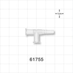 T Connector, Female Luer Lock, Male Luer Slips, Natural -  - 61755