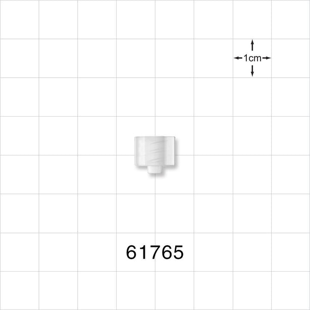 Male Luer Cap, Non-Vented, Natural -  - 61765