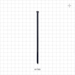 General Purpose TY-Rap Non-Reopening Cable Tie, Black - 5.5 inch (139.7 mm); 133N (30 lbs) Breaking Strength - 61793