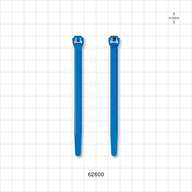 Pharma+™ Tubing Retainer, Blue - Fits 1/4 inch - 7/16 inch OD Tubing (0.25 - 0.438 inch, 6.35 - 11.11 mm) - 62600