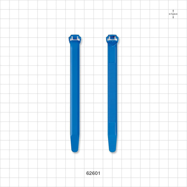 Pharma+™ Tubing Retainer, Blue - Fits 3/8 inch - 5/8 inch OD Tubing (0.375 - 0.625 inch, 9.53 - 15.88 mm) - 62601