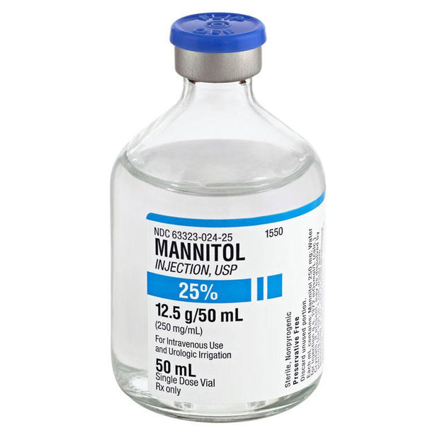 Fresenius Kabi Mannitol Injection 63323-0024-25 - 25.0 Each - MDL-63323-024-25