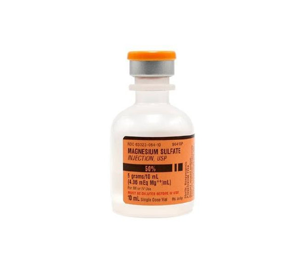Fresenius Kabi Magnesium Sulfate Injection 63323-0064-11 - 25.0 Each