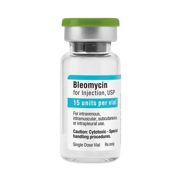 Fresenius Kabi Injection 63323-0136-10 Bleomycin 15 Units Single Dose Vial - MDL-63323-136-10 - 1 Each
