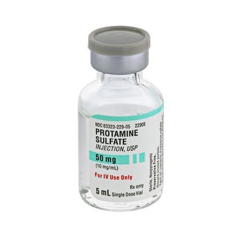 Fresenius Kabi Protamine Sulfate Injection 63323-0229-05 - 25.0 Each
