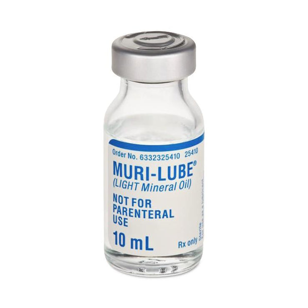 Fresenius Kabi Sterile Lubricant, Muri-Lube, Mineral Oil, Vial, 25 x 10 mL - 63323-0254-10 - 25 Each