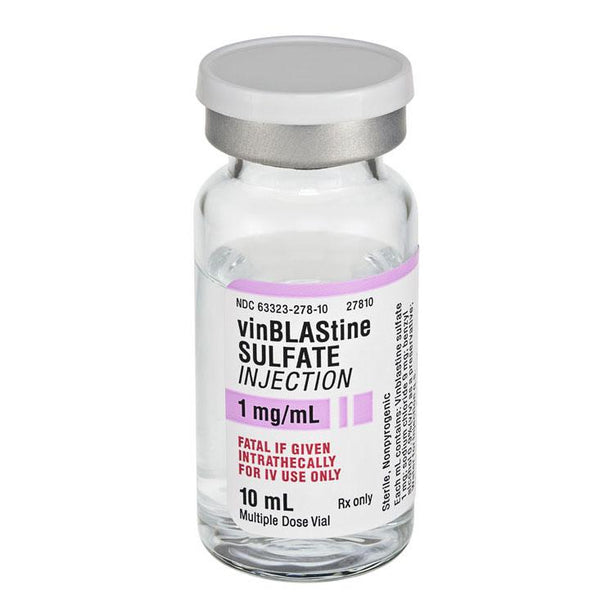 VinBLAStine Sulfate Injection - 63323-0278-10 - 1 Each - MDL-63323-278-10