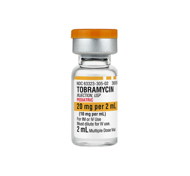 Fresenius Kabi Sulfate Injection Tobramycin 10mg/mL Multiple Dose Vial, 25 x 2mL - 63323-0305-02 - 25 Each