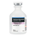 Fresenius Kabi Injection 63323-0360-59 Calcium Gluconate 100 mg / mL Preservative-Free Single-Dose Vial, 25 x 50 mL - MDL-63323-360-59 - 25 Each