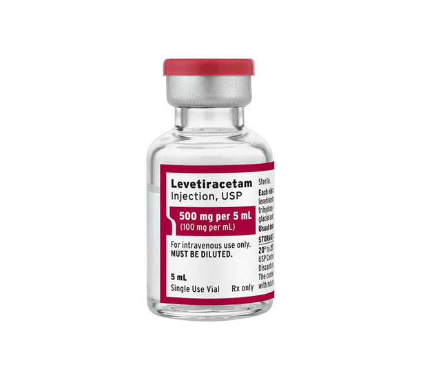 Fresenius Kabi Injection 63323-0400-05 Levetiracetam 100mg / mL Single Dose Vial, 10 x 5mL - MDL-63323-400-05 - 10 Each