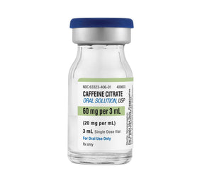 Caffeine Citrate Oral Solution - 63323-0406-03 - 5 Each - MDL-63323-406-03
