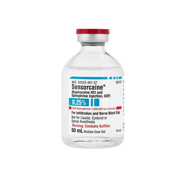 Fresenius Kabi Sensorcaine Plus Epinephrine Injections 63323-0461-57 25.0 Each-MDL-63323-461-57