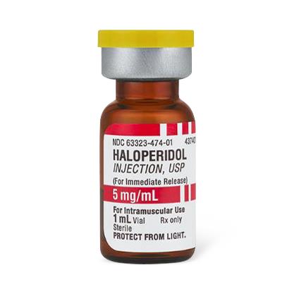 Fresenius Kabi Haloperidol Lactate Injection 63323-0474-01 - 25.0 Each - MDL-63323-474-01