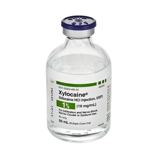 Fresenius Kabi Xylocaine Injections 63323-0485-57 - 25.0 Each - MDL-63323-485-57