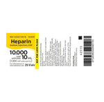 Fresenius Kabi 63323-0540-15 Heparin Sodium Injection, 1,000 Units / mL, Multi-Dose Vial, 25 x 10 mL - MDL-63323-540-15 - 25 Each