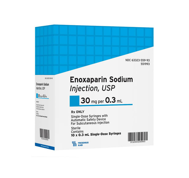 Fresenius Kabi Enoxaparin Sodium Injection 63323-0559-93 - 10.0 Each