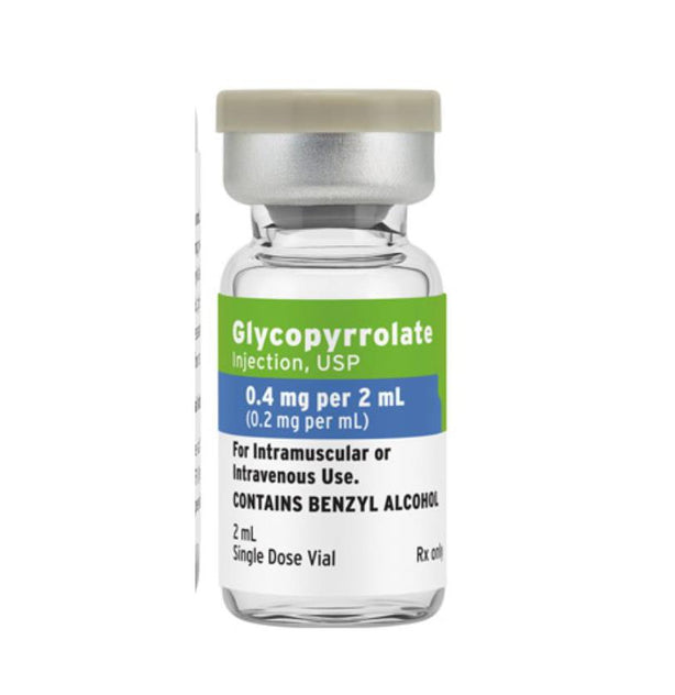 Fresenius Kabi Glycopyrrolate Injections 63323-0578-02 - 25.0 Each - MDL-63323-578-02
