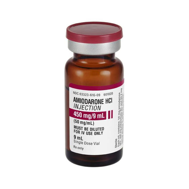 Fresenius Kabi HCL Injection Amiodarone 50mg / mL Single Dose Vial, 10 x 9mL - 63323-0616-09 - 10 Each