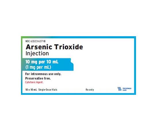 Fresenius Kabi Arsenic Trioxide Injection 63323-0637-10 10.0 Each-MDL-63323-637-10