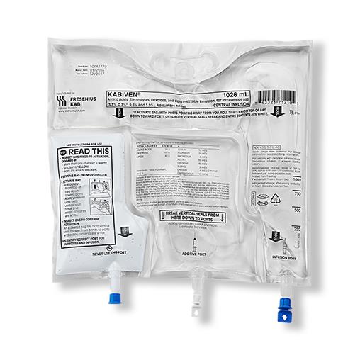 Fresenius Kabi Kabiven Injection 63323-0712-10 - 4.0 Each - MDL-63323-712-10