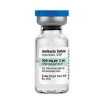 Fresenius Kabi Injection Amikacin Sulfate 500mg/mL Single Dose Vial, 10 x 2mL - 63323-0815-02 - 10 Each