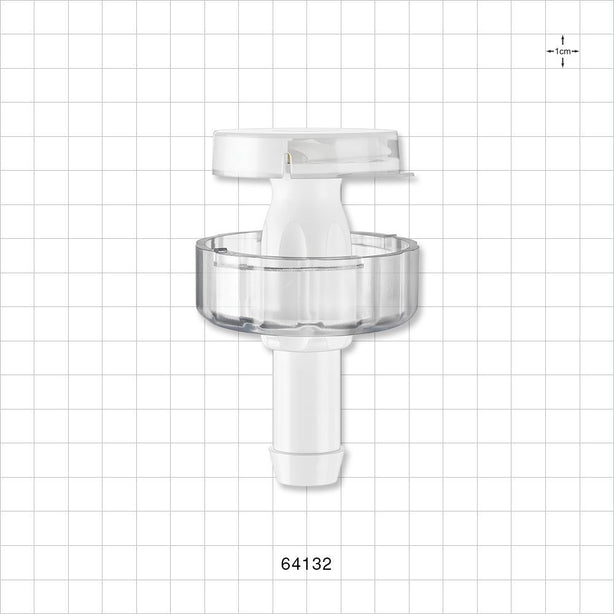 Opta SFT-I Connector, Female, Large Body, Barbed - Fits 3/4 inch ID Tubing (0.75 inch, 19.05 mm) - 64132