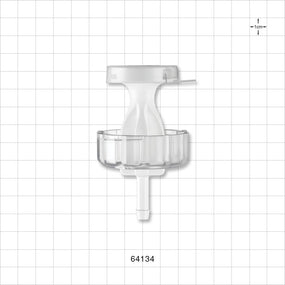 Opta SFT-D Connector, Female, Small Body, Barbed - Fits 1/4 inch ID Tubing (0.25 inch, 6.35 mm) - 64134