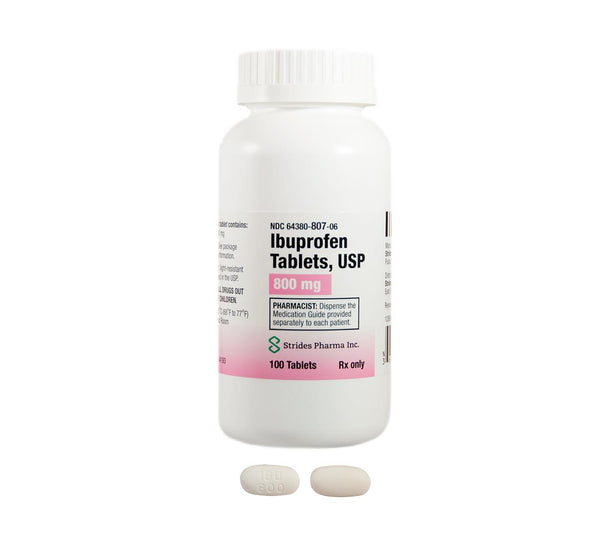 Strides Pharma, Inc Ibuprofen Oral (Rx) 64380-0807-06 -  - MDL-64380-807-06