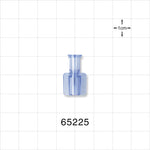 Female Luer Lock, Tubing Port, Clear - 0.147 inch - 0.141 inch ID (3.73 mm - 3.58 mm) - 65225