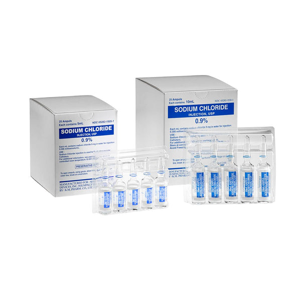 Spectra Medical Devices Sodium Chloride Injections 65282-1505-01 - 25.0 Each - MDL-65282-1505-1