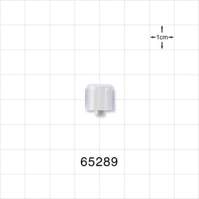 Male Luer Cap, Vented, White -  - 65289