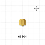 Male Luer Cap, Non-Vented, Yellow -  - 65304
