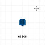 Male Luer Cap, Vented, Dark Blue -  - 65306