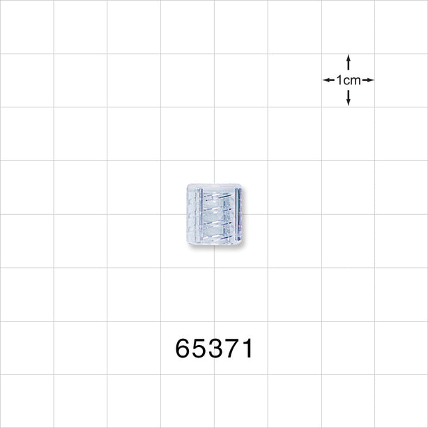 Stemless Male Luer Cap, Non-Vented, Clear -  - 65371