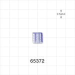Stemless Male Luer Cap, Non-Vented, Blue -  - 65372